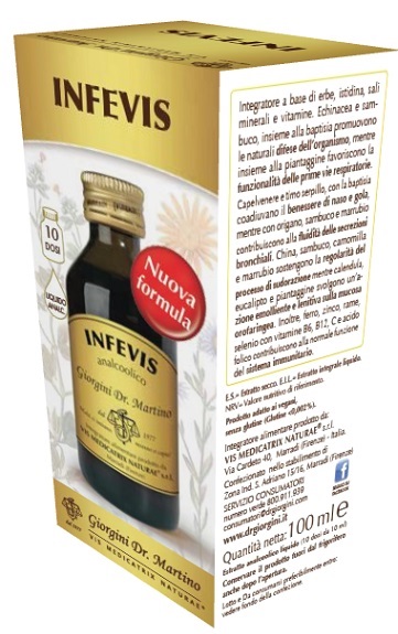 INFEVIS LIQUIDO ANALCOLICO 100 ML - Farmacia-flash.it