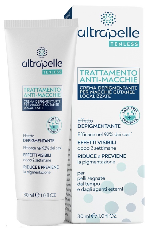 ALTRAPELLE TENLESS TRATTAMENTO ANTI MACCHIE CREMA DEPIGMENTANTE 30 ML - Farmacia-flash.it