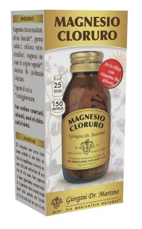 MAGNESIO CLORURO 150 PASTIGLIE - Farmacia-flash.it