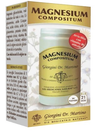 MAGNESIUM COMPOSITUM POLVERE 100 G - Farmacia-flash.it
