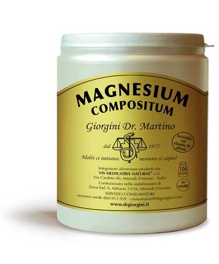 MAGNESIUM COMPOSITUM POLVERE 500 G - Farmacia-flash.it