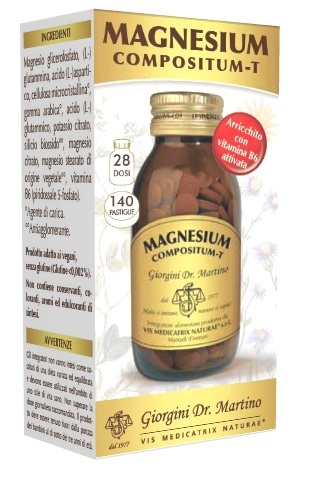 MAGNESIUM COMPOSITUM-T 140 PASTIGLIE - Farmacia-flash.it