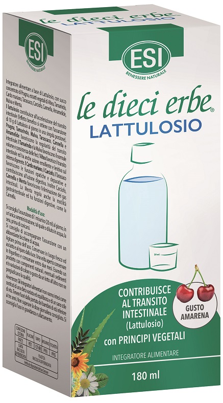 ESI LE DIECI ERBE LATTULOSIO 180 ML - Farmacia-flash.it