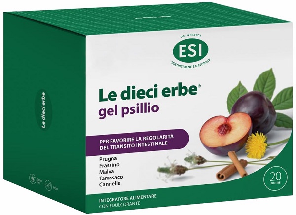 ESI LE DIECI ERBE PSILLIO 20 BUSTINE 5,6 G - Farmacia-flash.it