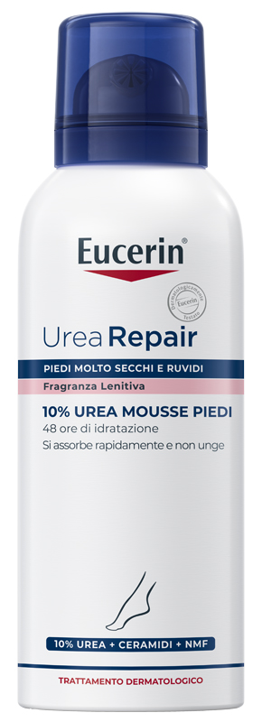 EUCERIN UREAREPAIR PLUS MOUSSE PIEDI 10% UREA 150 ML - Farmacia-flash.it