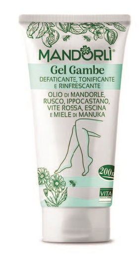 MANDORLI GEL GAMBE DEFATICANTE TONIFICANTE E RINFRESCANTE 200 ML - Farmacia-flash.it