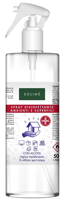 SPRAY DISINFETTANTE AMBIENTI E SUPERFICI 500 ML - Farmacia-flash.it
