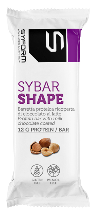 SYBAR SHAPE BARRETTA NOCCIOLA 40 G - Farmacia-flash.it