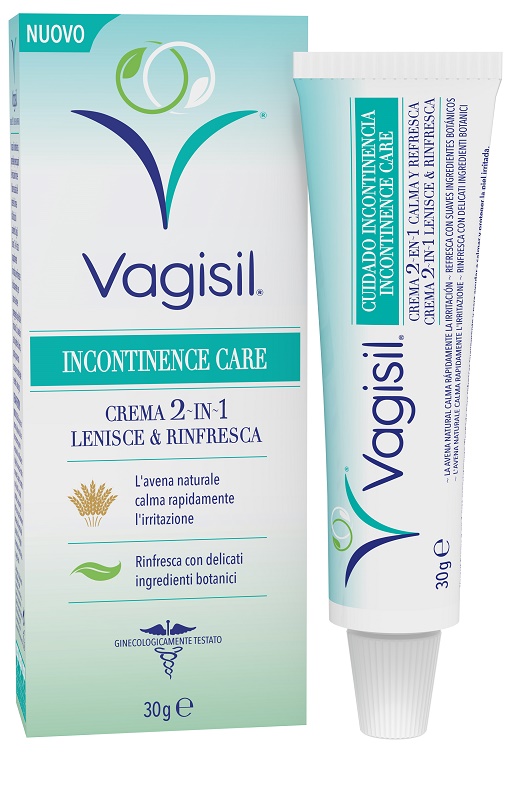 VAGISIL INCONTINENCE CARE CREMA 2IN1 LENISCE & RINFRESCA 30 G - Farmacia-flash.it