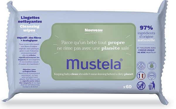 MUSTELA SALVIETTE DETERGENTI 60 PEZZI - Farmacia-flash.it