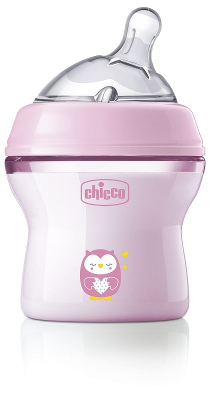 CHICCO BIBERON NAT FEEL PP 0M+ 150 ML BIMBA - Farmacia-flash.it