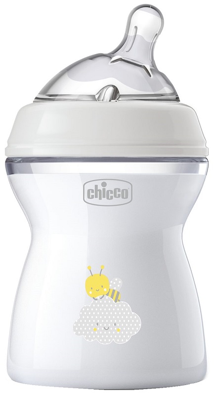 CHICCO BIBERON NAT FEEL PP 2M+ 250 ML UNISEX - Farmacia-flash.it