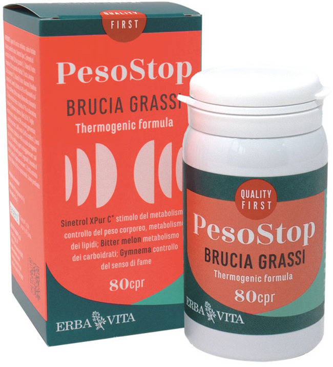 PESO STOP BRUCIA GRASSI 80 COMPRESSE - Farmacia-flash.it