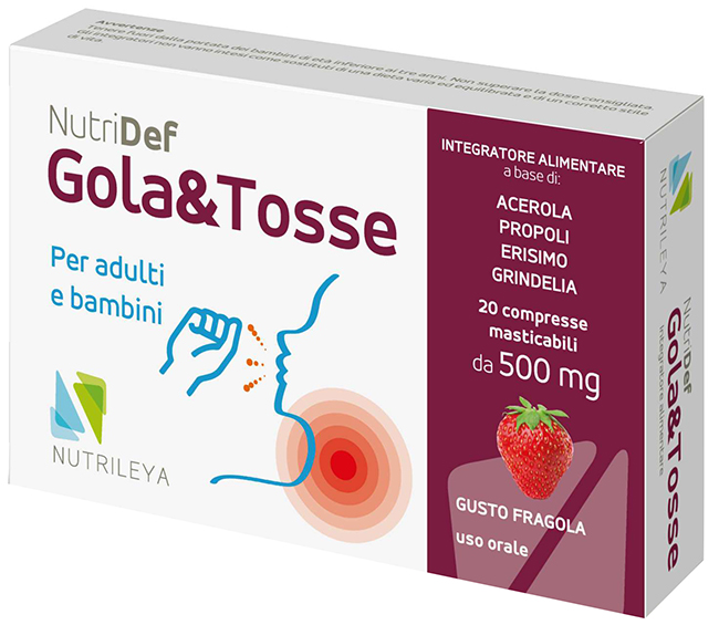 NUTRIDEF GOLA&TOSSE 20 COMPRESSE - Farmacia-flash.it