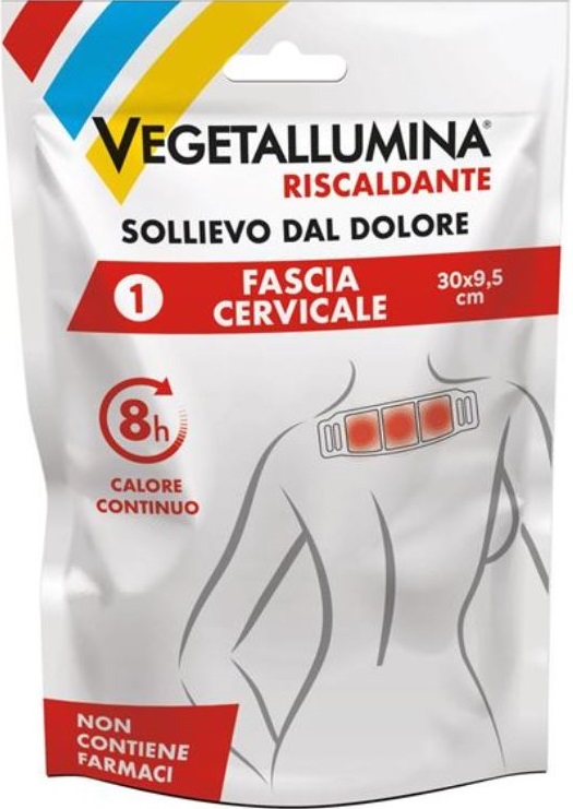 VEGETALLUMINA FASCIA CERVICALE RISCALDANTE 1 PEZZO - Farmacia-flash.it