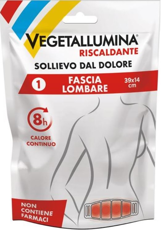 VEGETALLUMINA FASCIA LOMBARE RISCALDANTE 1 PEZZO - Farmacia-flash.it