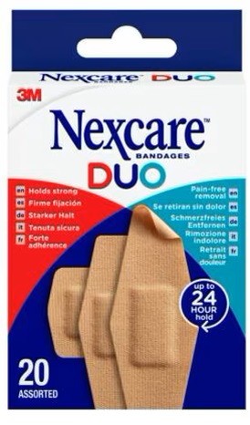 CEROTTO NEXCARE DUO ASSORTITI 20 PEZZI - Farmacia-flash.it