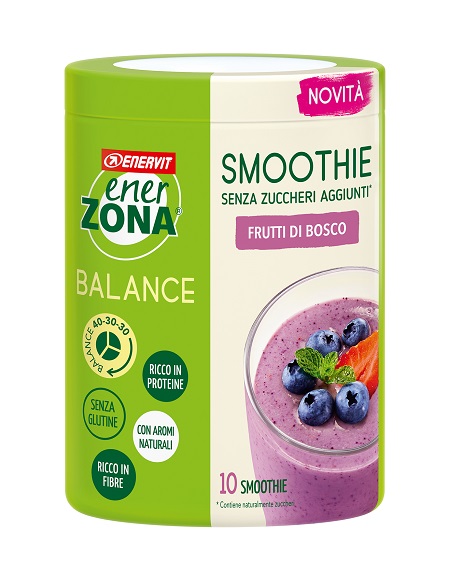 ENERZONA SMOOTHIE FRUTTI DI BOSCO 300 G - Farmacia-flash.it
