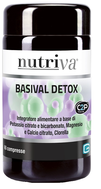 NUTRIVA BASIVAL DETOX 60 COMPRESSE - Farmacia-flash.it