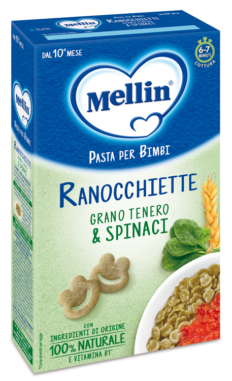 MELLIN RANOCCHIETTE CON SPINACI 280 G - Farmacia-flash.it