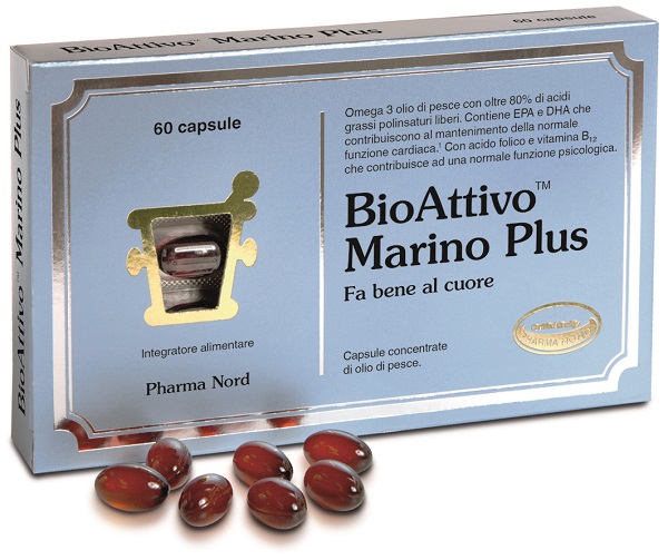 BIOATTIVO MARINO PLUS 60 CAPSULE - Farmacia-flash.it