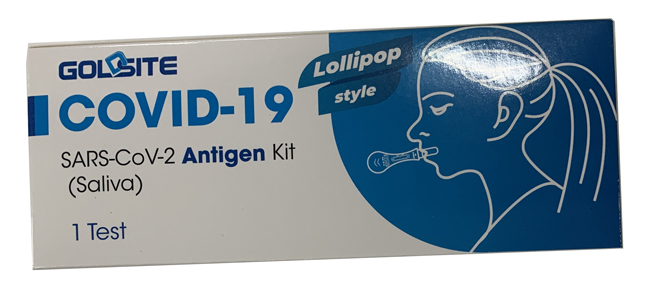 TEST ANTIGENICO RAPIDO COVID-19 GOLDSITE DETERMINAZIONE QUALITATIVA ANTIGENI SARS-COV-2 IN CAMPIONI SALIVARI MEDIANTE IMMUNOCROMATOGRAFIA USO PROFESSIONALE - Farmacia-flash.it