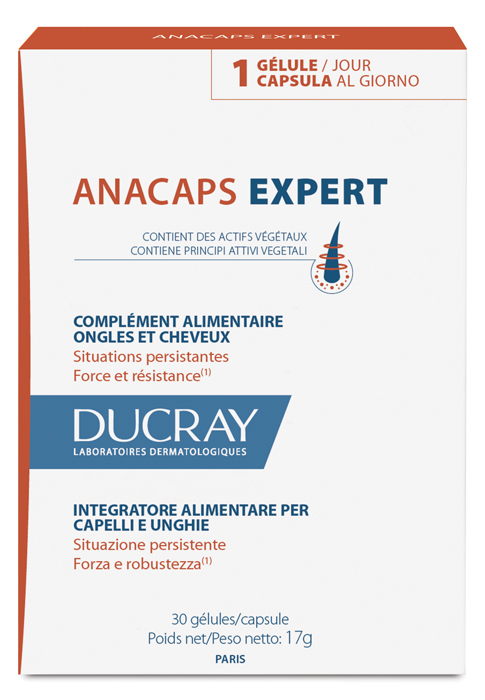 DUCRAY ANACAPS EXPERT CAPELLI E UNGHIE 30 CAPSULE - Farmacia-flash.it