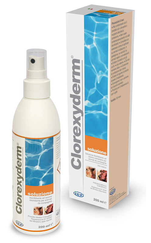 CLOREXYDERM SOLUZIONE 200 ML - Farmacia-flash.it