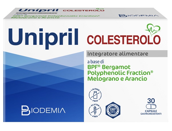 UNIPRIL COLESTEROLO 30 CAPSULE GASTRORESISTENTI - Farmacia-flash.it