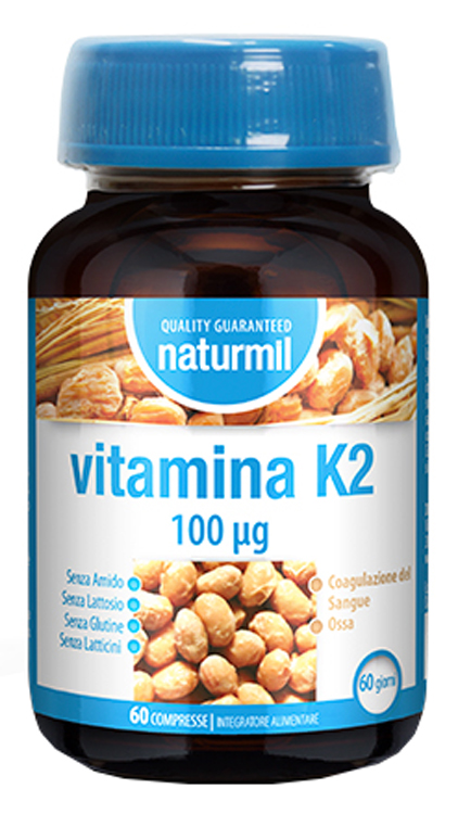 NATURMIL VITAMINA K2 100 MCG 60 COMPRESSE DA 0,67 G - Farmacia-flash.it