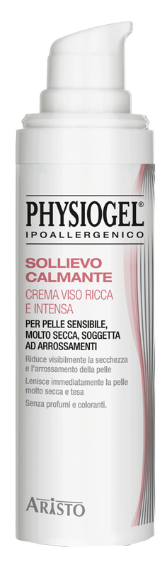 PHYSIOGEL IPOALLERGENICO SOLLIEVO CALMANTE CREMA VISO RICCA E INTENSA 40 ML - Farmacia-flash.it