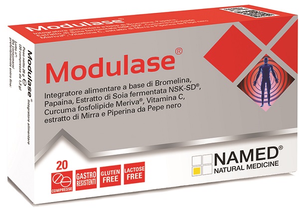 MODULASE 20 COMPRESSE RILASCIO RITARDATO SENZA GLUTINE NATURALMENTE PRIVO DI LATTOSIO - Farmacia-flash.it