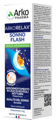 ARKORELAX FLASH SONNO SPRAY 20 G - Farmacia-flash.it