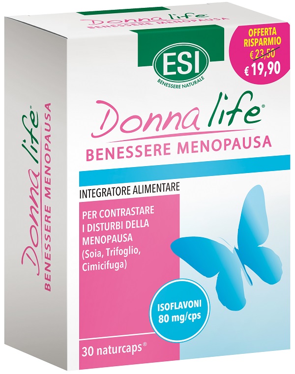 ESI DONNA LIFE MENOPAUSA OFFERTA 30 NATURCAPS - Farmacia-flash.it