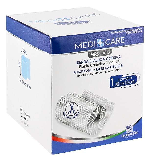 BENDA MEDICARE COESIVA CM 10X20 M MEDICARE - Farmacia-flash.it
