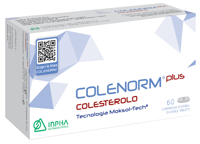 COLENORM PLUS COLESTEROLO 60 COMPRESSE DIVISIBILI - Farmacia-flash.it