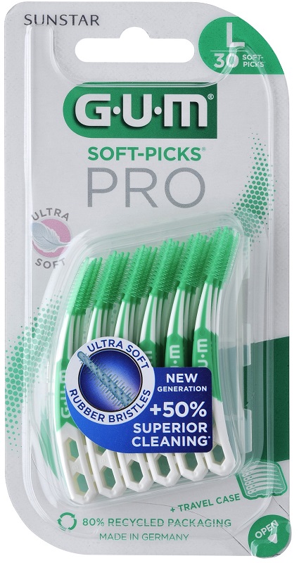GUM SOFT PICK PRO LARGE 30 PEZZI - Farmacia-flash.it