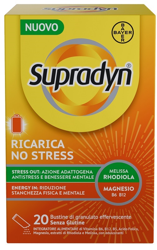 SUPRADYN RICARICA NO STRESS 20 BUSTINE - Farmacia-flash.it
