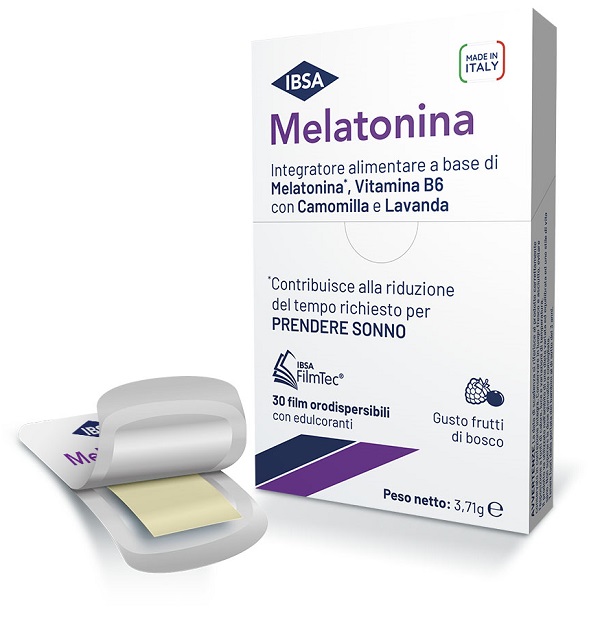 MELATONINA IBSA 30 FILM ORALI - Farmacia-flash.it