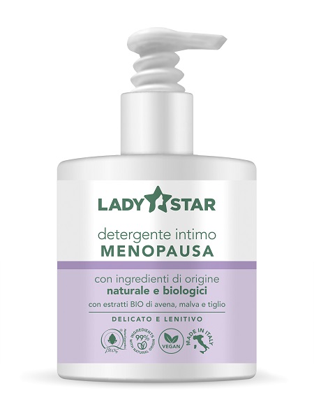 LADYSTAR DETERGENTE INTIMO DONNA IN MENOPAUSA 300 ML - Farmacia-flash.it