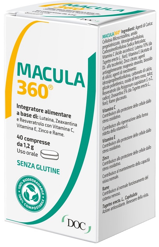 MACULA 360 40 COMPRESSE - Farmacia-flash.it