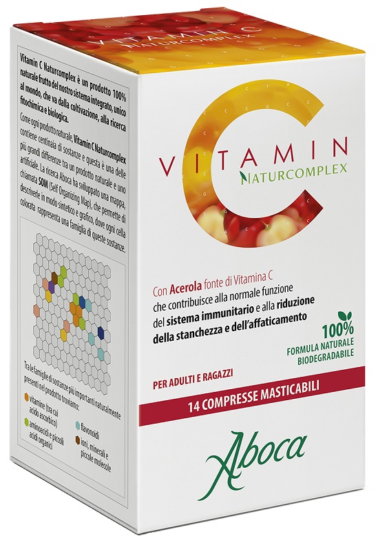 VITAMIN C NATURCOMPLEX 14 COMPRESSE - Farmacia-flash.it