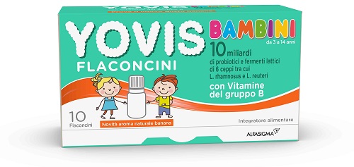 YOVIS BAMBINI BANANA 10 FLACONCINI DA 10 ML - Farmacia-flash.it