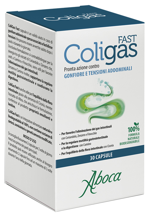 COLIGAS FAST 30 CAPSULE - Farmacia-flash.it